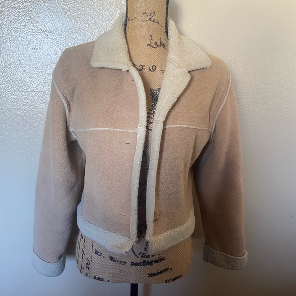 Warm teddy button up jacket - Picture 1 of 2